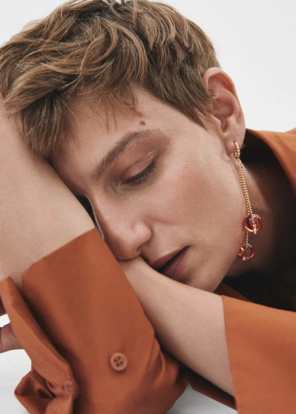 Twisted hoop earrings - Image 3